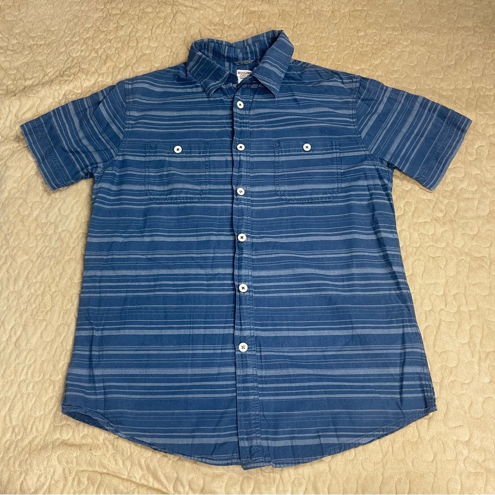 Men’s‎ Blue Mossimo Supply CO Athletic Fit Coupe Sport Size M